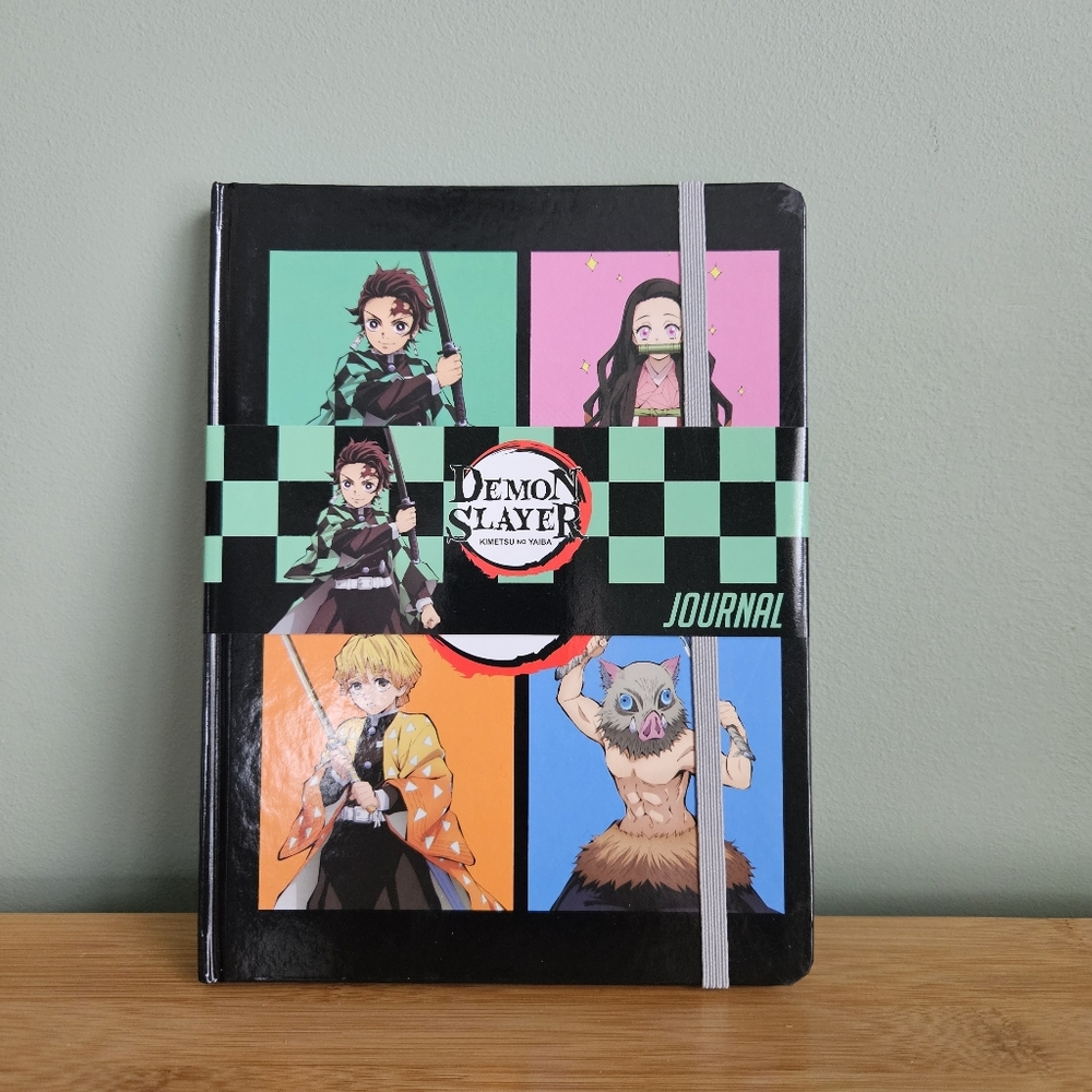 Demon Slayer Journal with Characters